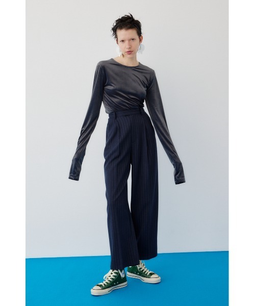 tシャツ Velor cut tops　　ベロアカットトップス レディース HeRIN.CYE tシャツ Velor cut tops ベロアカットトップス