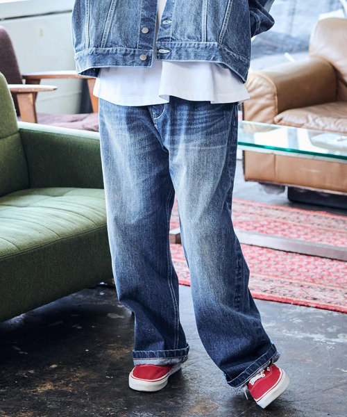 ADAM PATEK ジーンズ mp12761-thick selvedge nep denim デニムパンツ 