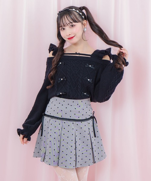 Honey Cinnamon（ハニーシナモン） スカート オリジナルフロッキー柄