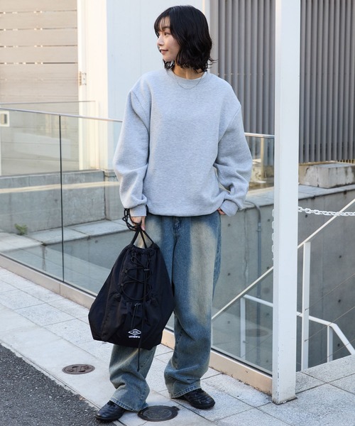 umbro（アンブロ） デイバック リュック 別注 ロゴ刺繍 ナイロン