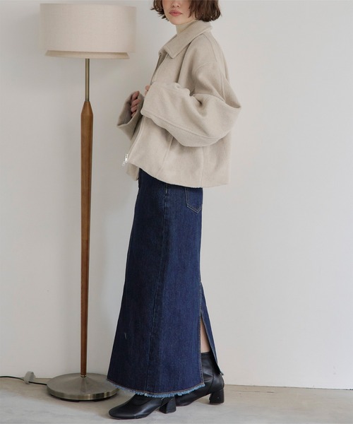 titivate（ティティベイト） ブルゾン アウター フェイクビーバー