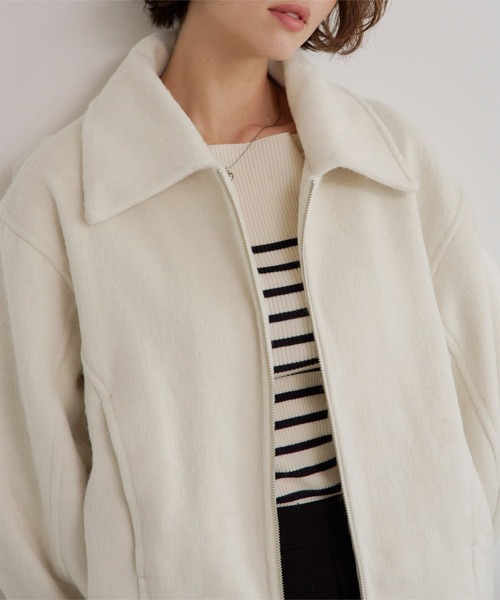 titivate（ティティベイト） ブルゾン アウター フェイクビーバー