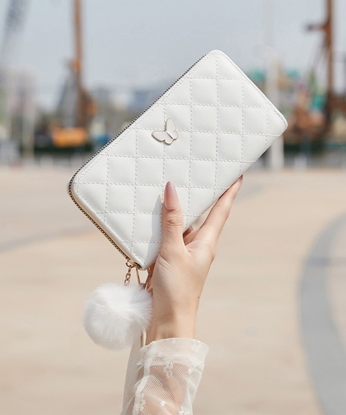 Lace Ladies（レースレディース） 長財布 財布 バタフライモチーフ付き 