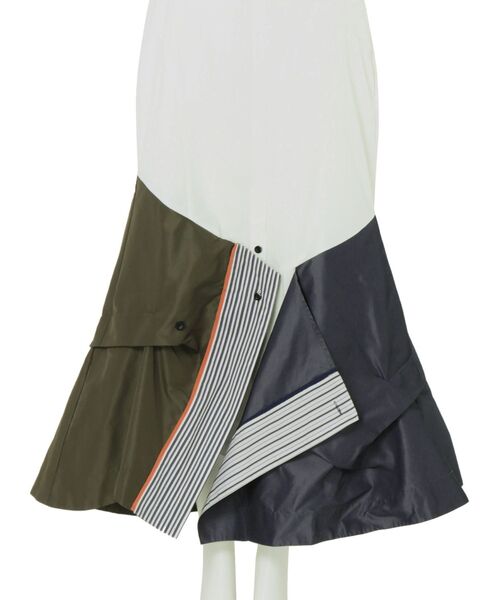 タグ付　未使用　UN3D.　ダブルラップスカート　アンスリード　変形 タグ付 未使用 UN3D. ダブルラップスカート アンスリード 変形 - メルカリ