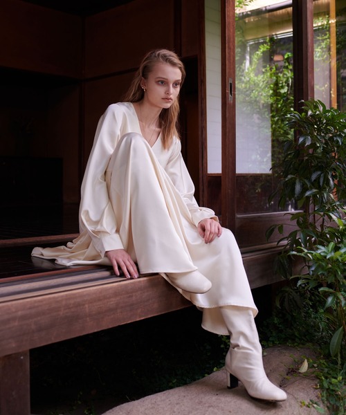 THE MILES ワンピース THEODORIC.dy Jacquard Vest Set One-piece