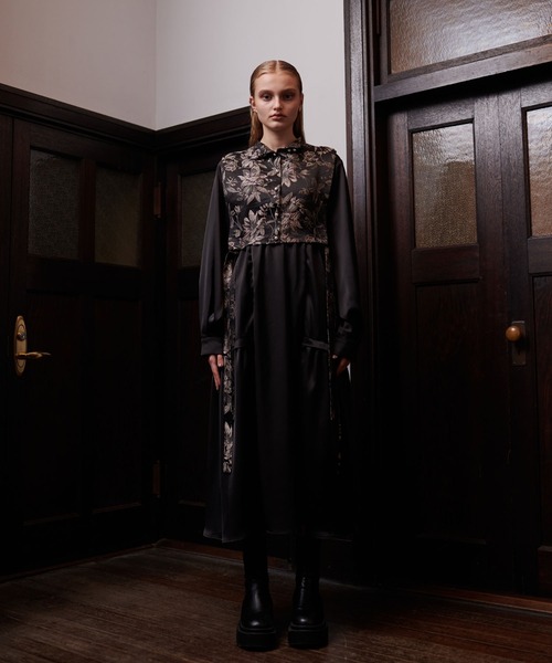 THE MILES ワンピース THEODORIC.dy Jacquard Vest Set One-piece