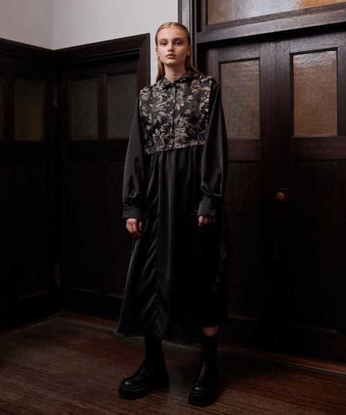 THE MILES ワンピース THEODORIC.dy Jacquard Vest Set One-piece