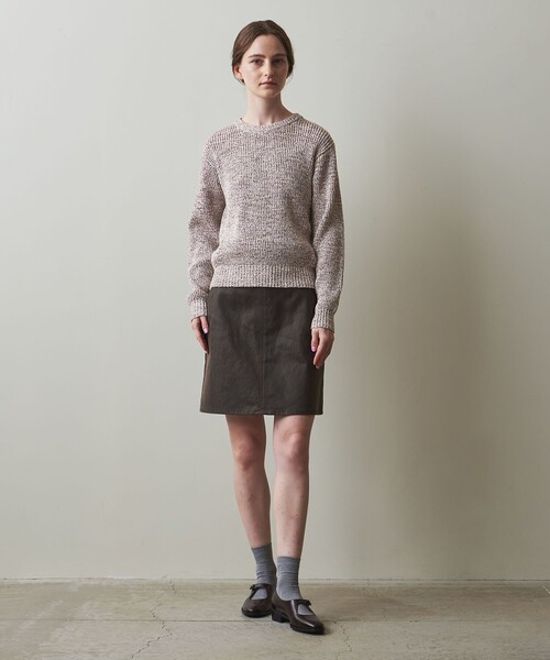 ニット セーター 「Steven Alan」メランジ テープヤーン ニット レディース STEVEN ALAN ニット セーター 「Steven Alan」メランジ テープ