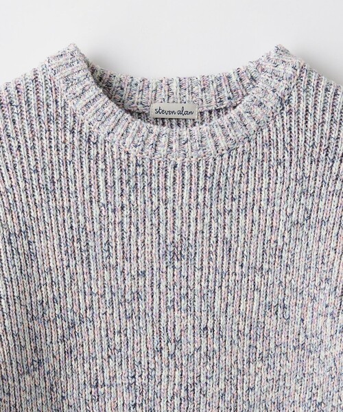 STEVEN ALAN ニット セーター 「Steven Alan」メランジ テープ