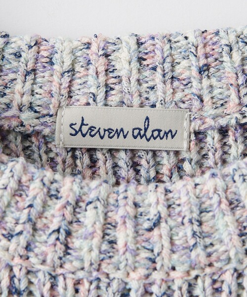 STEVEN ALAN ニット セーター 「Steven Alan」メランジ テープ