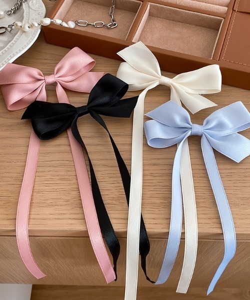 ヘアピン 「2個セット」リボンヘアクリップ2 : ZOZOTOWN Yahoo!店
