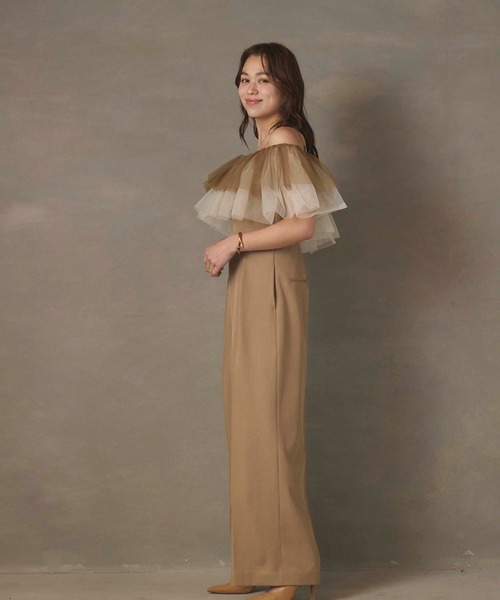 Edit Sheen（エディットシーン） オールインワン チュールケープ付