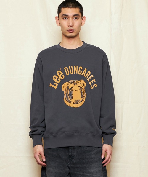 Lee（リー） トレーナー スウェット ブルドッグプリントスウェット