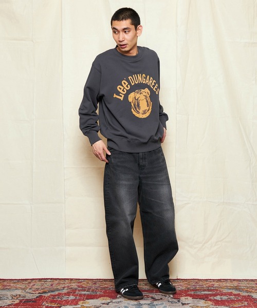 45R HERITAGE ブルマリンプリント ブルドッグ スウェット 45R HERITAGE ブルマリンプリント ブルドッグ スウェット 45R HERITAGE