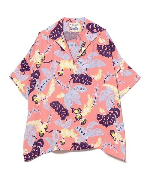 SUN SURF ✕　BEAMS　BOY Amazon.co.jp: SUN SURF x BEAMS BOY Crazy Pattern Aloha Shirt