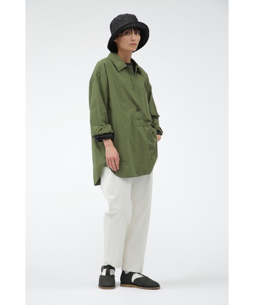 MHL. 帽子 ハット CANTON LIGHT DENIM BLACK レディース メンズ