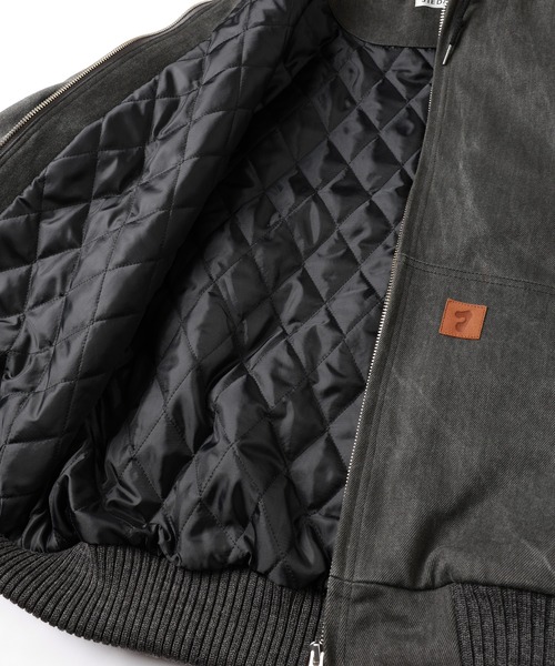 ブルゾン アウター FADE DRILL PARKA メンズ レディースの画像