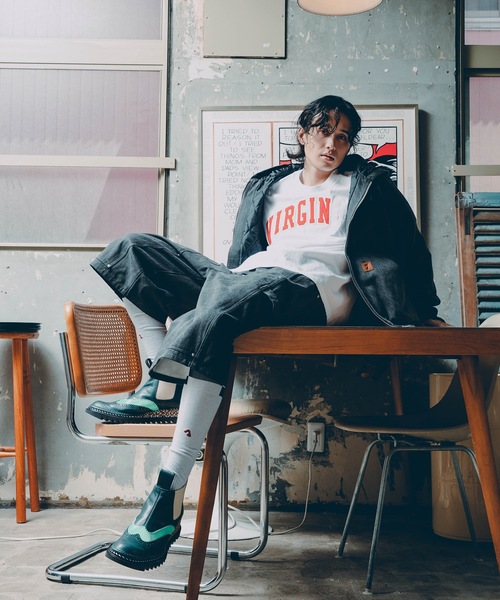 JieDa（ジエダ） ブルゾン アウター FADE DRILL PARKA メンズ