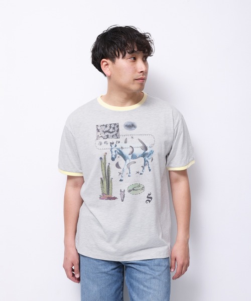 tシャツ HORSE” Yumi Matsushita 半袖T レディース メンズ tシャツ HORSE” Yumi Matsushita 半袖T レディース メンズ