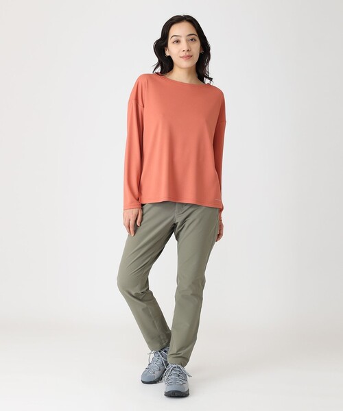 tシャツ Columbia／ウィメンズアラトナトレイル ロングスリーブクルー／コロンビア／吸湿・速乾／UVカット／長袖Tシャツ レディース ウィメンズアラトナトレイルロングスリーブクルー(S Mars