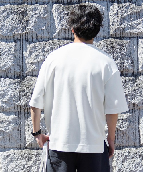 tシャツ ストレッチロゴTシャツ レディース メンズ coen シャツ 「C.Mt」AIRCOメッシュストレッチシャツ 通気性/防