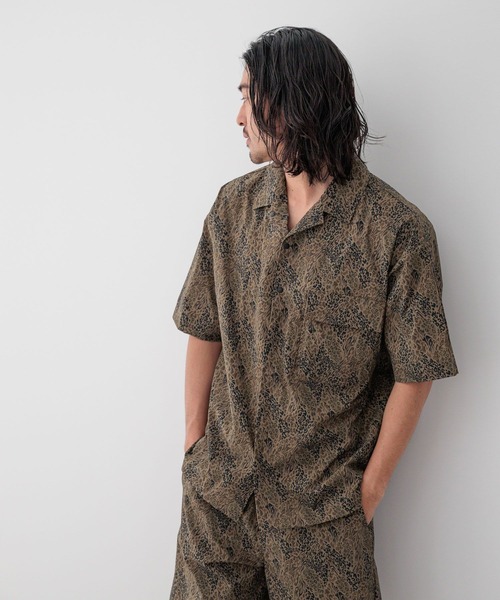 HEREIAM シャツ 半袖 「HEREIAM MEN」花粉も雨もこれで解決！撥水
