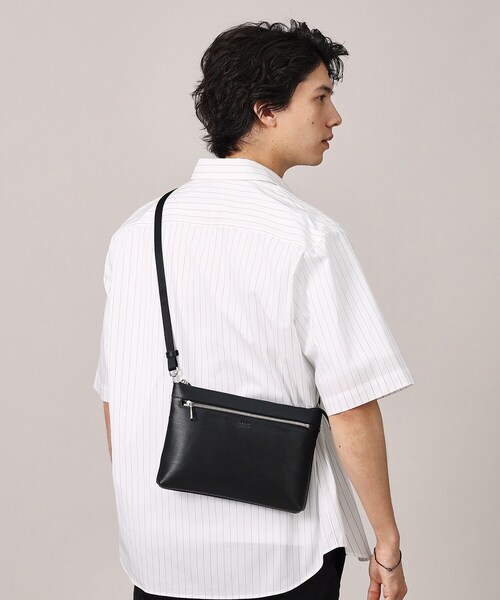 TAKEO KIKUCHI クラッチバッグ 水シボレザー2WAYクラッチバッグ