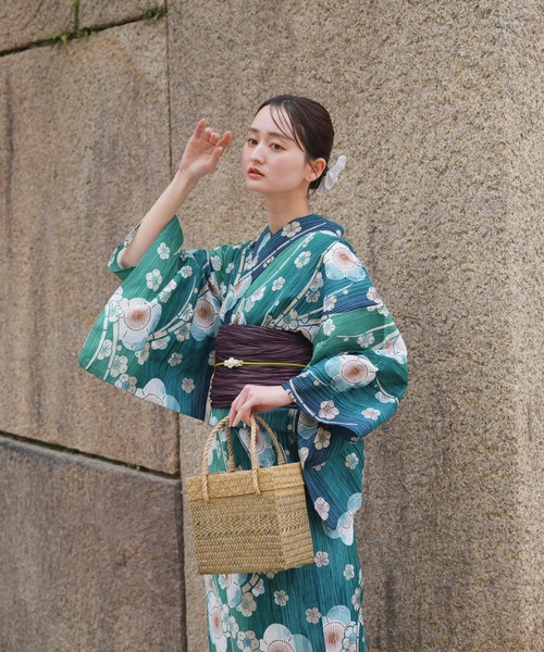 utatane 浴衣 選べる浴衣3点セット utataneオリジナル 国内染色