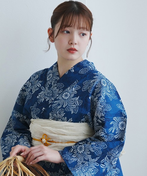 utatane 浴衣 選べる浴衣3点セット utataneオリジナル 国内染色
