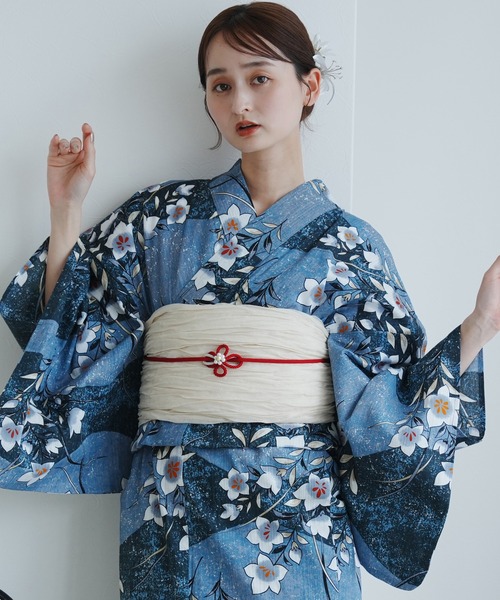 utatane 浴衣 選べる浴衣3点セット utataneオリジナル 国内染色