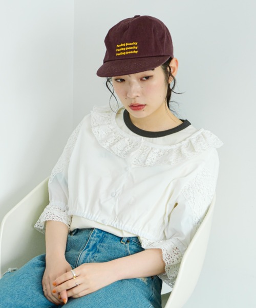 カーディガン 「eLur」レースボレロ レディース