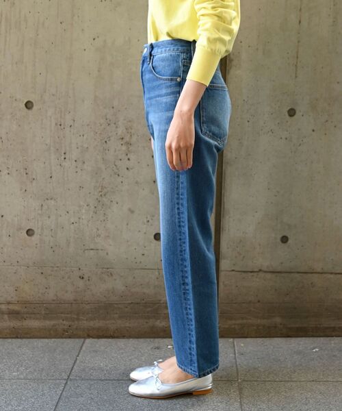 [SHIPS any] Denim брюки 40 темно-синий женский 
