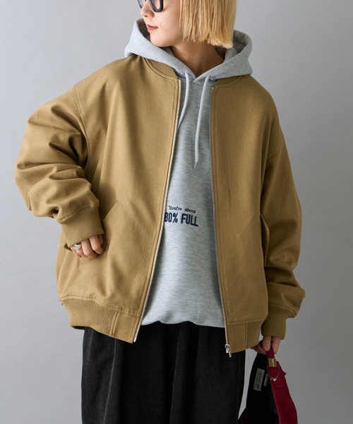 CIAOPANIC TYPY ブラック.ベージュアウター2点 CIAOPANIC TYPY（チャオパニックティピー） ブルゾン LARGE ベージュ