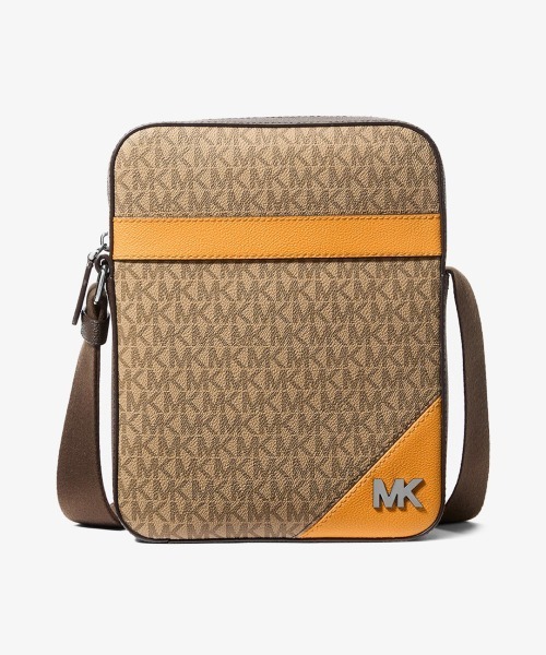 【新品】MICHAEL KORS メンズ ショルダーバッグ ファイルバッグ MICHAEL KORS ショルダーバッグ COOPER カラーブロック フライト