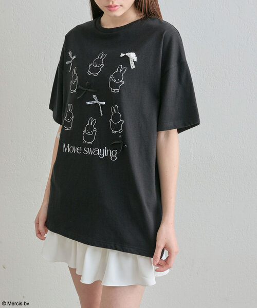 miffy⭐︎mama TWICE Tシャツ 楽天市場】BREEZE miffy(ミッフィー)フォトTシャツ(mama) エフ