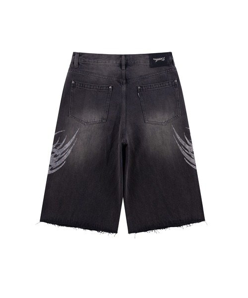 supplier ショーツデニム SUPPLIER ジーンズ デニムショーツ｜Tribal Rhinestone Denim