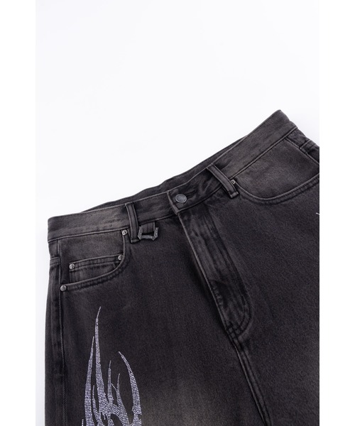 SUPPLIER ジーンズ デニムショーツ｜Tribal Rhinestone Denim