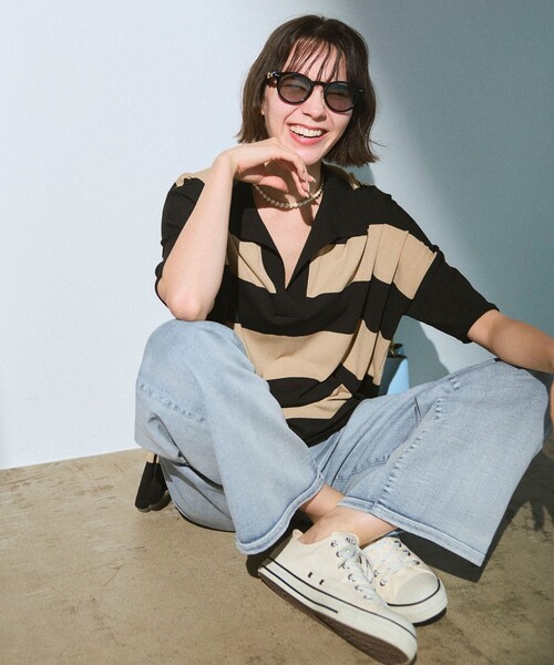 ジーンズ デニム デニムパンツ ウスカルデニムワイドストレート パンツ レディース_13