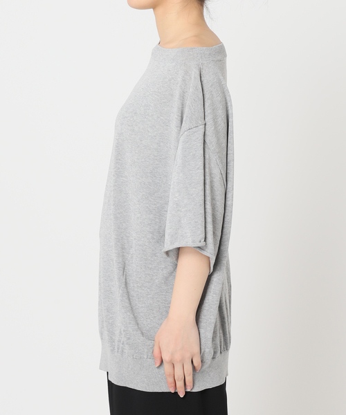 ニット セーター “O”COTTON NAYLON T-SHIRT：ニット レディース