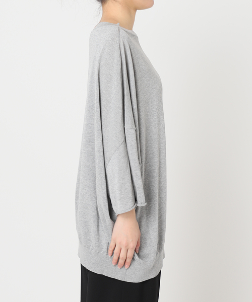 ニット セーター “O”COTTON NAYLON T-SHIRT：ニット レディース
