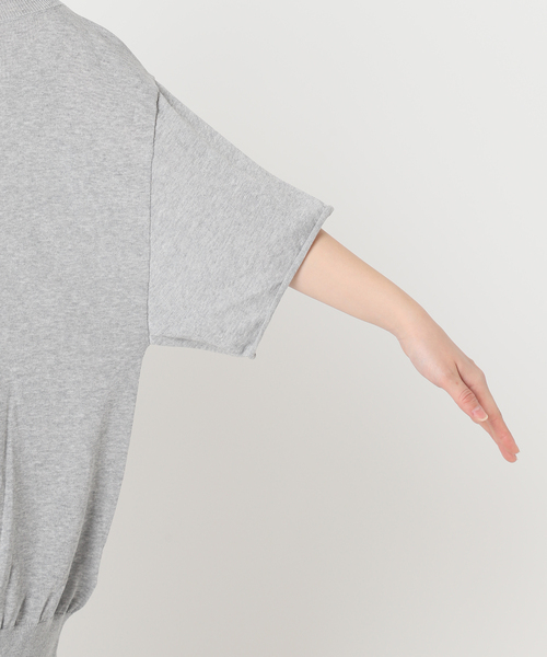ニット セーター “O”COTTON NAYLON T-SHIRT：ニット レディース