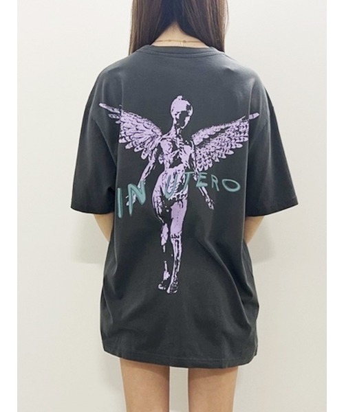 【希少Lサイズ】GAP NIRVANA IN UTERO Tシャツ GAP tシャツ ○ ニルヴァーナ リラックス グラフィックTシャツ