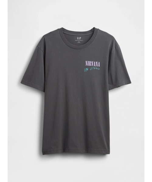 NIRVANA GAP Tシャツ 新品タグ付きXL ニルヴァーナ タグ付きGAP ニルヴァーナ グラフィックTシャツ XL NIRVANA