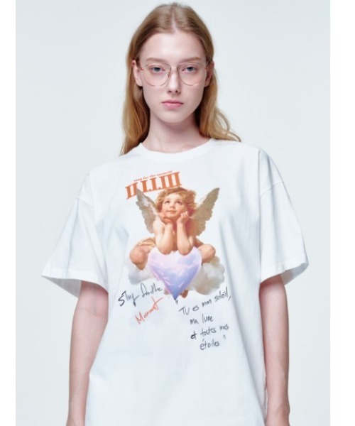 tシャツ 2113STUDIO/イイルイルサムスタジオ/Loose fit Tshirts Cupid on clo レディース メンズ