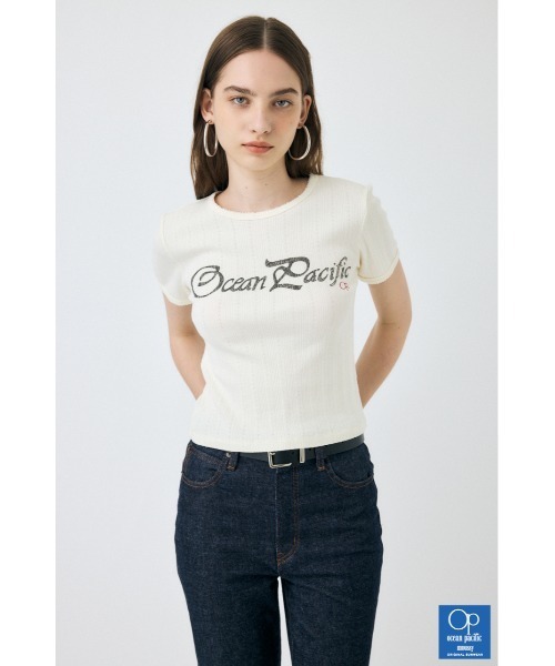 tシャツ OP PICOT EYELET Tシャツ レディース