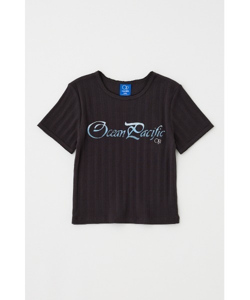 MOUSSY（マウジー） tシャツ OP PICOT EYELET Tシャツ レディース