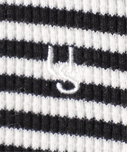 U by SPICK&SPAN tシャツ ワッフルオーバートップス レディース