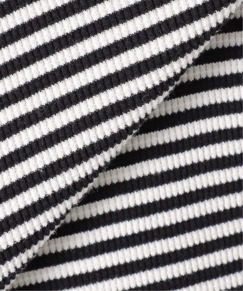 U by SPICK&SPAN tシャツ ワッフルオーバートップス レディース