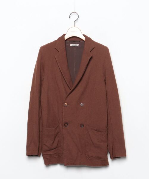 AURALEE（オーラリー） テーラードジャケット 1 ブラウン レディース