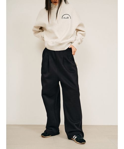 null.（ヌル） パンツ タックスウェットパンツ レディース : ZOZOTOWN
